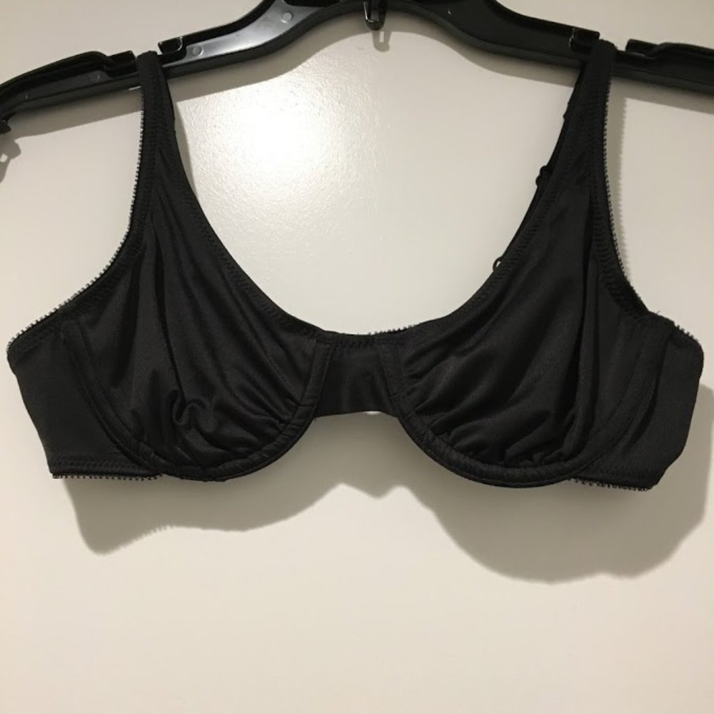 Victoria's Secret Unlined Black Bra sized 36B